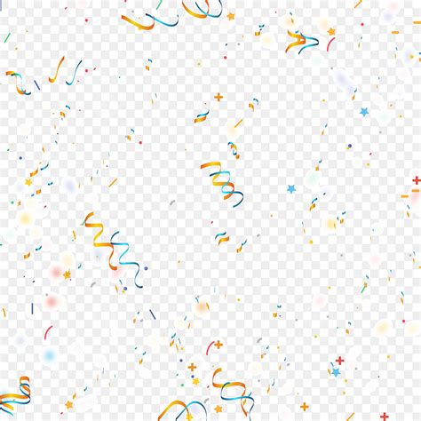 Confetti Isolated Vector Hd Images Golden Confetti Isolated On