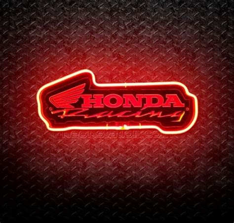 Honda Racing 3d Neon Sign For Sale Neonstation