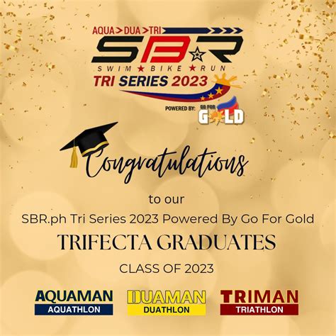 Sbr Ph Tri Series Trifecta Awardees Swimbikerun Ph