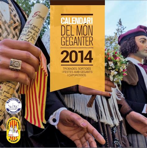 CALENDARI DEL MÓN GEGANTER 2014 Trobades sortides i festes amb