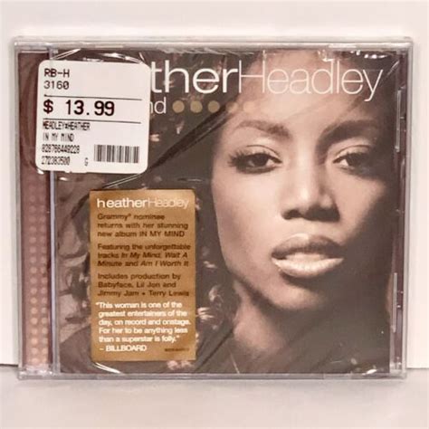 Factory Sealed Shrink Wrapped In My Mind By Heather Headley Cd Ebay