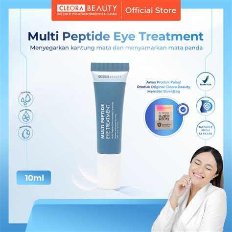 Jual Cleora Multipeptide Eye Treatment Cream Penghilang Mata Panda