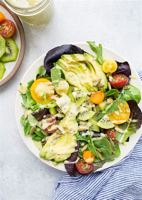 Kiwi Salad With Tomato And Avocado Salted Plains