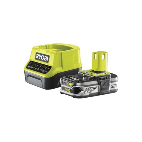 Ryobi akumuliatoriaus ir įkroviklio rinkinys RC18120 125 18V ONE 2 5 Ah