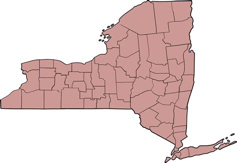 Doodle Freehand Drawing Of New York State Map 35898455 Png