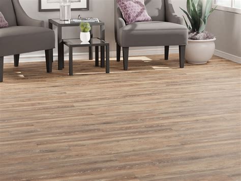 Hazelnut Ceruse Rigid Core Luxury Vinyl Plank Cork Back Floor And Decor