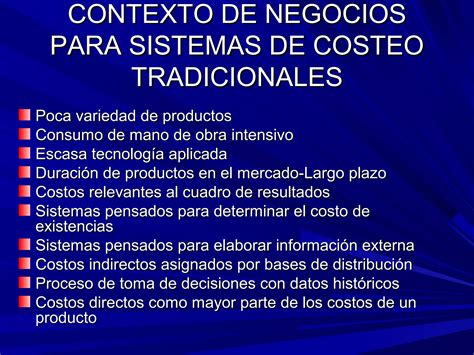 Sistema De Costeo Basado En Actividades Abc Ppt