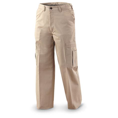 Reed® Cargo Pocket Work Pants Khaki 592685 Jeans And Pants At Sportsmans Guide