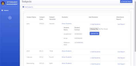 Attendance Management System Via Face Recognition Devpost