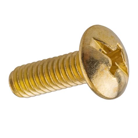 Uniqantiq Hardware Supply 8 32 X 1 2 Brass Truss Head Machine Screws Wayfair