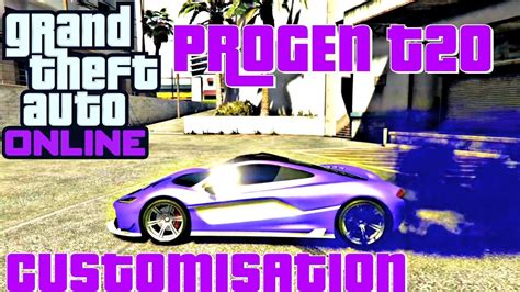 Gta Online Ps Customisation De La Progen T Le V Hicule Le Plus