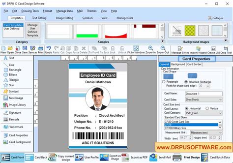 Badge Maker: Free Online ID Card Software - IDCreator, Id Badge Maker