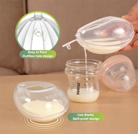 Haakaa Shell Wearable Silicone Breast Pump Ml True Hemp Culture