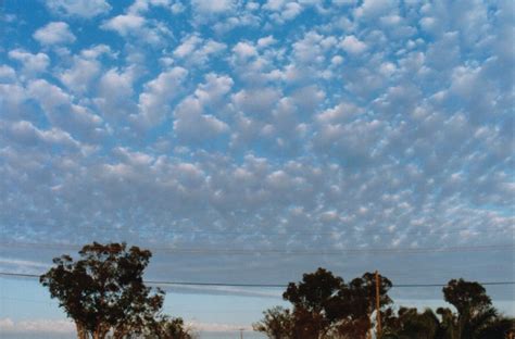 Altocumulus Mackerel Sky clouds photographs photography photos pictures clouds images