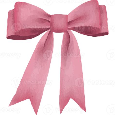 Pink Ribbon Color Bows Isolated On Transparent Background 24186911 Png