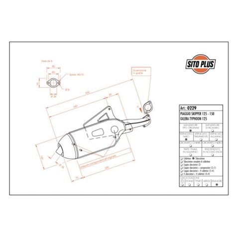 Sito Exhaust Sitoplus Piaggio Kustom Store Motorcycles