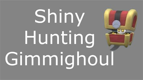 Shiny Hunting For Gimmighoul Live Youtube