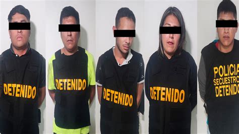 Capturan a miembros de organización criminal dedicada a la extorsión en