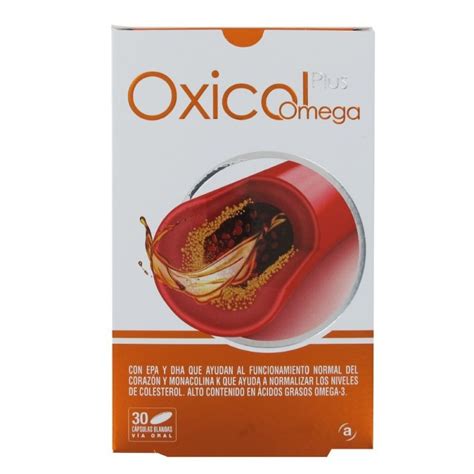 Comprar Oxicol Plus Omega Capsulas Blandas A Precio De Oferta