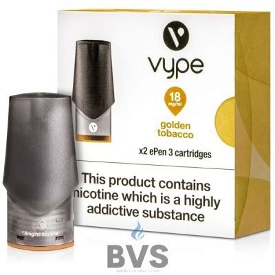 Golden Tobacco Epen Prefilled Vape Pod By Vype