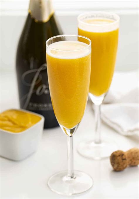 Peach Bellini Recipe Champagne Besto Blog