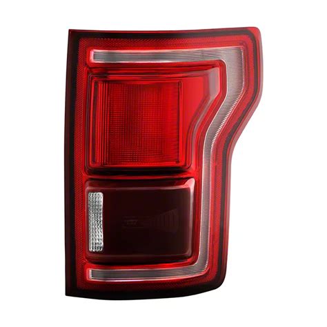 F 150 Oe Style Blis Ready Led Tail Light Chrome Housing Redclear Lens Passenger Side 15 17