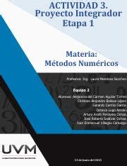 A Equipo Pdf Actividad Proyecto Integrador Etapa Materia