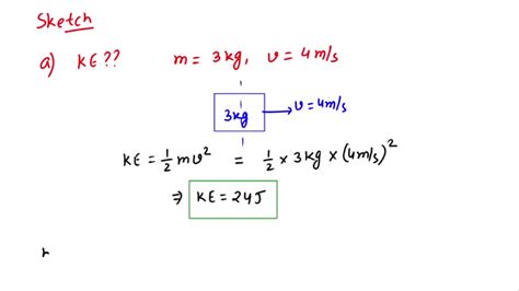 Solved Sketch The Following Scenarios And Use The Appropriate Formulas