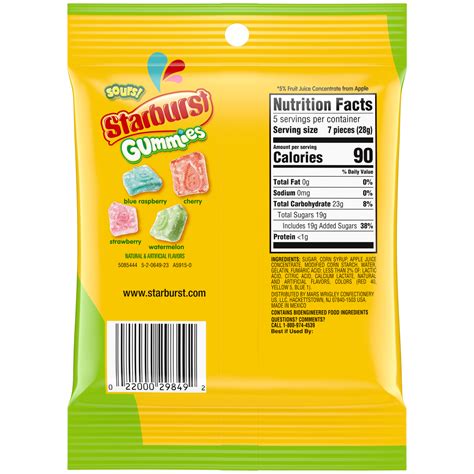 STARBURST GUMMIES SOURS – The Penny Candy Store