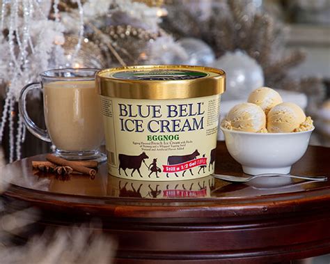 Blue Bell Eggnog Ice Cream Shop Head Hesge Ch