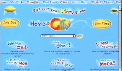 CITV Website 1999-2000 by MarkPipi on DeviantArt