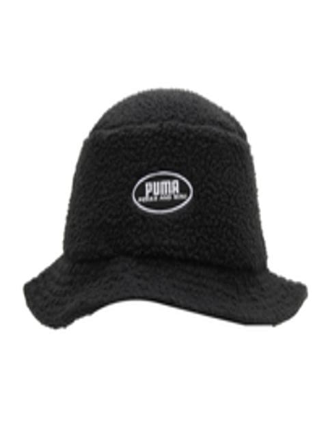 Buy Puma Unisex Black Solid Sherpa Bucket Hat - Hat for Unisex 19272458 ...