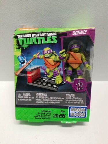 Mega Bloks TMNT Donnie Bo Staff Strike 20pc Set New In Box Free ...