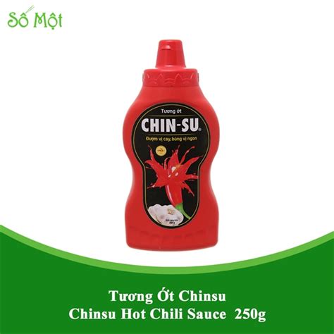 Chinsu Hot Chili Sauce 250g Tương Ớt Chinsu 250g So Mot Restaurant