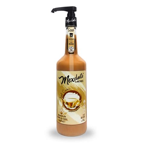 Mexclaito Premium Jarabe Syrop Sabor Crema Irlandesa Litro Con