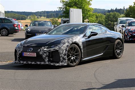 New Lexus LC F Coupe Caught On Camera Auto Express