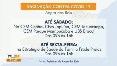 RJ1 TV Rio Sul RJ1 Atualiza Esquema De Vacina Em Algumas Cidades Da