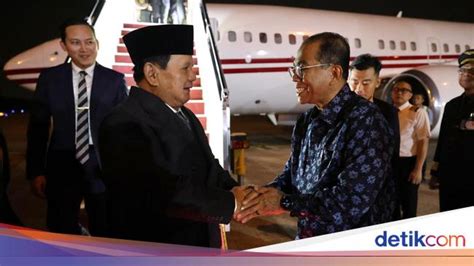 Tiba Di Malaysia Prabowo Bakal Bertemu Anwar Ibrahim