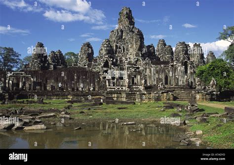 Bayon Temple Angkor Thom Cambodia Stock Photo - Alamy