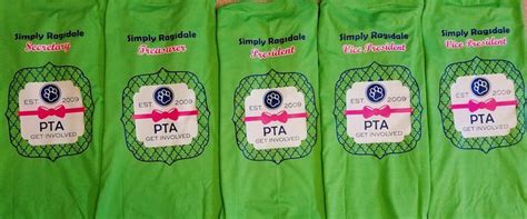 Pta Board Shirts Turned Out Adorable Pta Board Pta Turn Ons