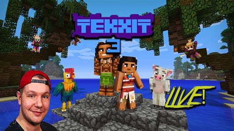 Survivalen Tekxit 3 MineCraft Live 1 YouTube