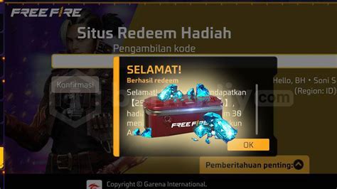 Bagi Bagi Kode Redeem Ff Hari Ini Mei Dapatkan Token Sg