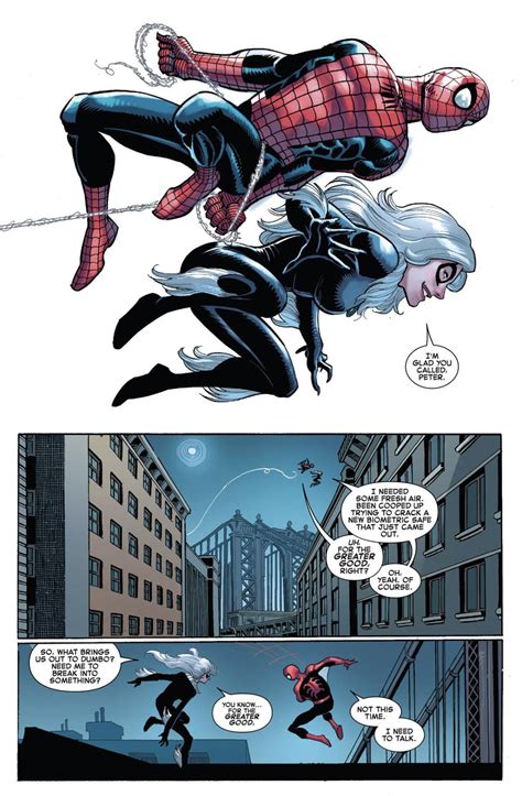 Spider Man And Black Cats Relationship Asm 11 R Spiderman