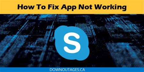 Skype Down Or Service Outage Check Current Outages And Problems Downoutages Ca