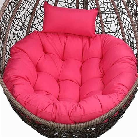 Coussin Fauteuil Suspendu Rond Exterieur Confortable Coussin De