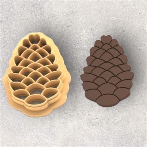 Pinecone Clay Cutter Polymer Clay Shape Cutter Embossing Cutter Earring