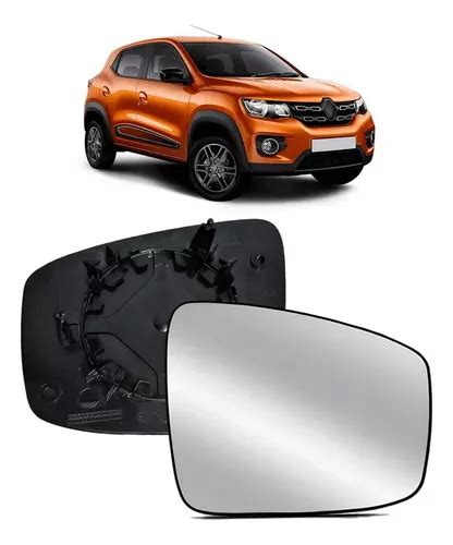 Lente Vidro Retrovisor Para Renault Kwid 17 Direito Parcelamento