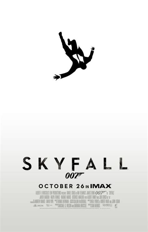 Skyfall Poster by Bartek Skowronski