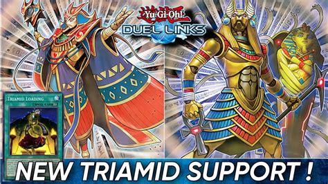 The NEW SKILL DRAIN In Duel Links Triamid Support Yu Gi Oh