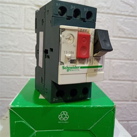 Jual Motor Circuit Breaker Schneider GV2ME20 New Original Shopee